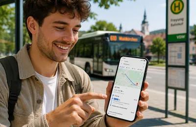 Anbindung der Linien und Fahrten im Landkreis Freyung-Grafenau an Google Maps